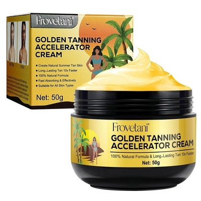 Sonnenbank Bräunungsbeschleuniger Luxe Gel effektiv in Sonnenliegen & Outdoor Sonne, 50g