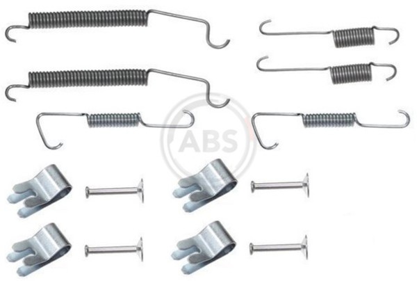 A.B.S. ZubehöRsatz Bremsbacken 0805Q FüR Peugeot CitroËN C3 C2 1007 16V Hdi 1-image