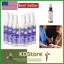Everyone Lavender Aloe Hand Sanitizer Spray - Pack of 6, 2oz, 99 Germs Kil...