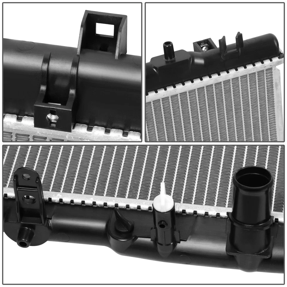 Radiador de repuesto completo de aluminio estilo fábrica Fit 16-22 Honda HRV DPI 13539 Foto 4 de 4