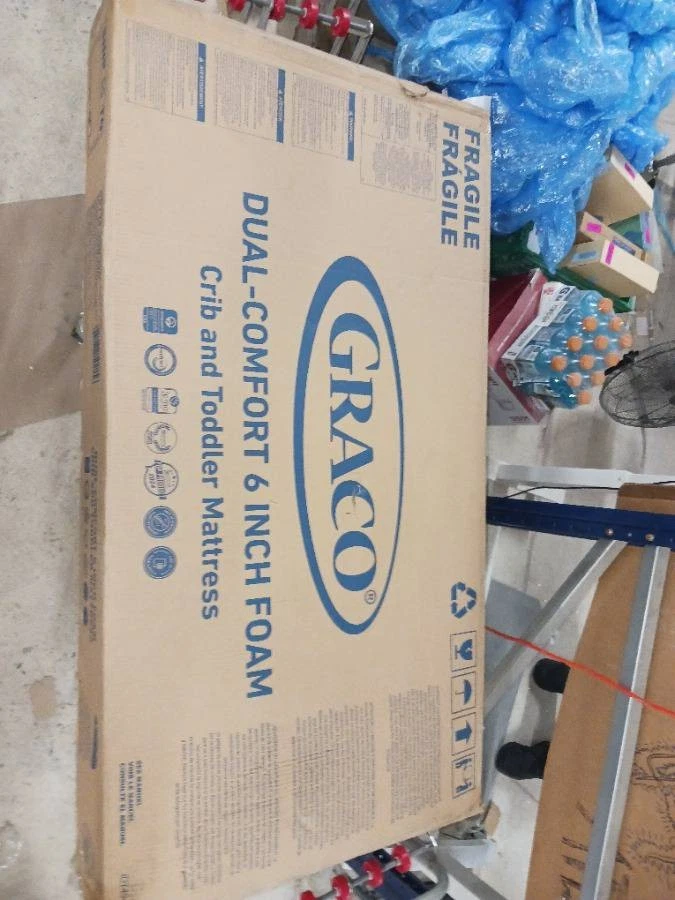 Colchão e protetor para berço Graco conforto duplo - Imagem 2 de 3