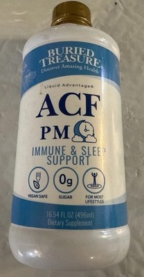 Buried Treasure ACF PM - 16 oz 16 Servings Nighttime Immune Support with Cham...