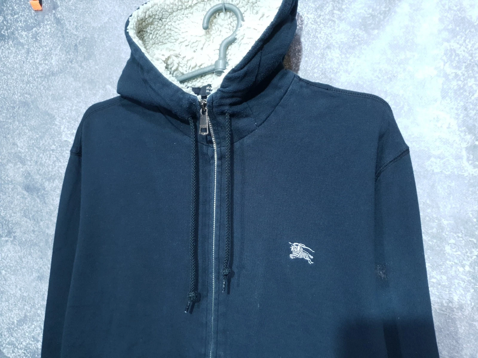 Felpa con cappuccio uomo Burberry Black Label taglia 3 S M