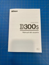 Nikon D300 Digital Camera Owner's Manual - Spanish Language Version - NEW