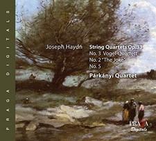 Quartets Op. 33 Nos. 2, 3  5 Parkanyi Qt  CD Album UK IMPORT 