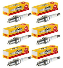 6x NGK Zündkerze Zündkerzen Nickel passend für Hyundai Santamo H-1/Starex
