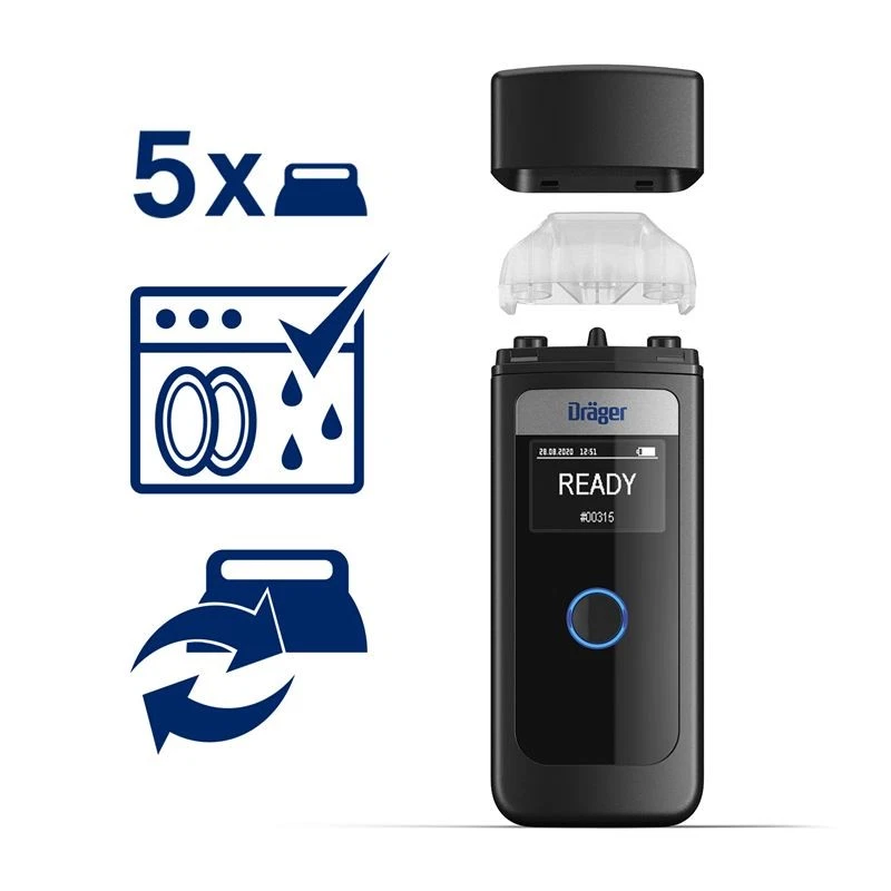 Dräger Alkoholtester Alcotest 4000 Alkohol Messgerät Alkomat Hersteller Polizei - Bild 2 von 4