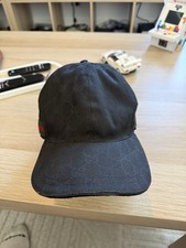 L - Gucci Original GG Canvas Baseball Hat with Web-Style ‎200035 KQWBG 1060