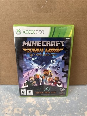 Minecraft: Story Mode - Season Pass Disc (Xbox 360, 2015)