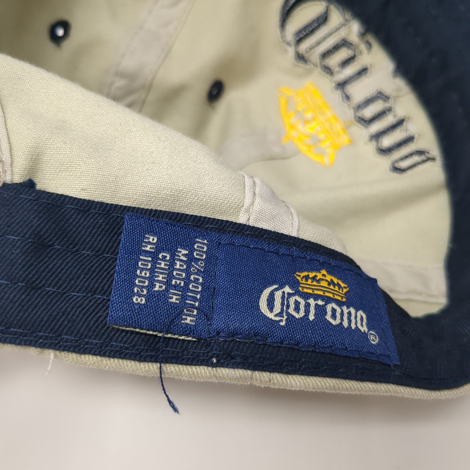 Corona Extra Strapback Hat Solid Beige One Size E… - image 9