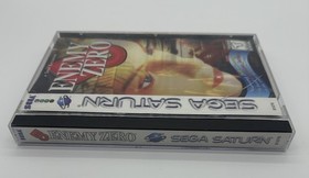 ENEMY ZERO (SEGA SATURN, 1996) CIB COMPLETE IN BOX WITH MANUAL TESTED 4 DISKS
