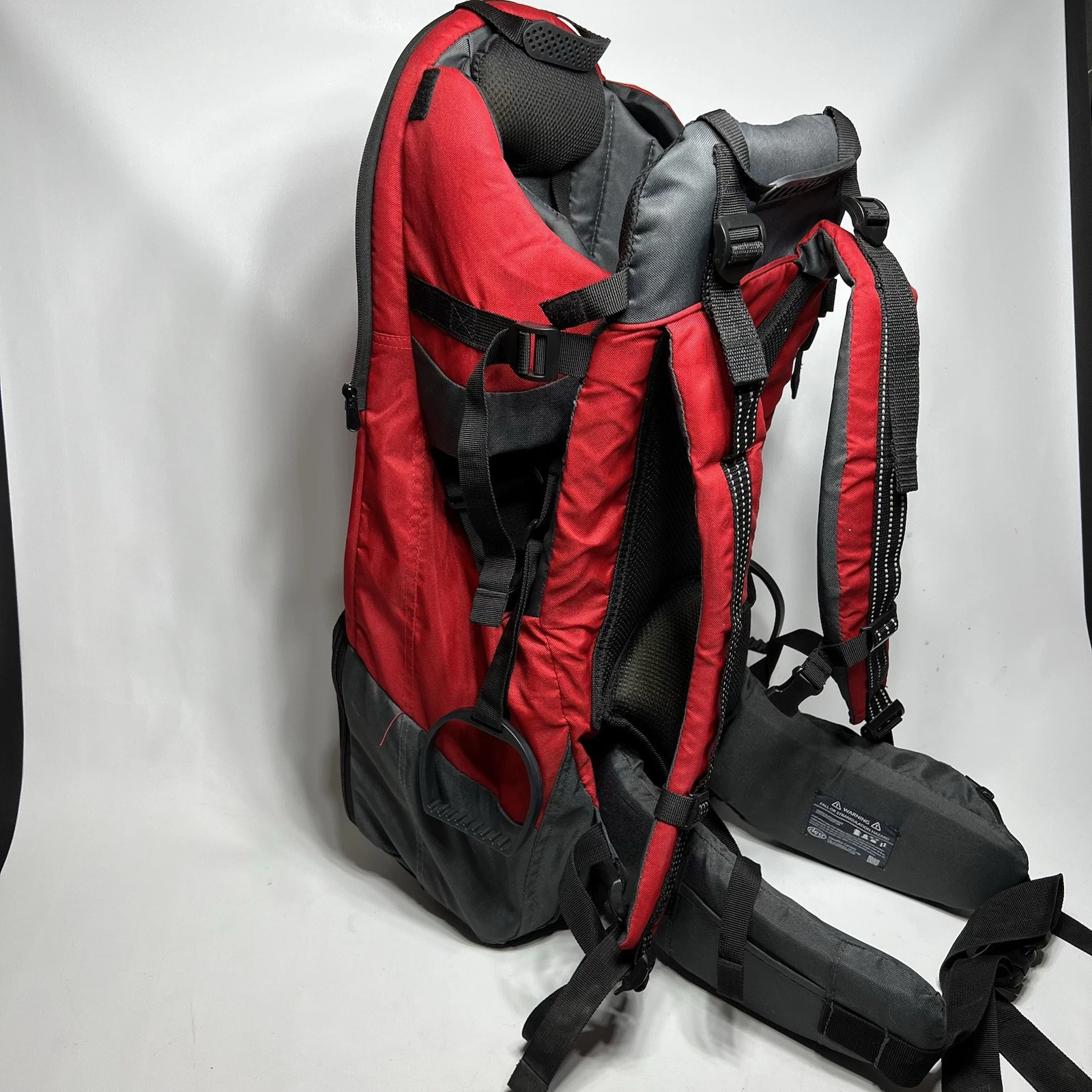 CLEVR Plus Frame Backpack Baby Carrier Red Infant Hiking Transport Lightweight