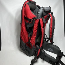 CLEVR Plus Frame Backpack Baby Carrier  Red Infant Hiking Transport Lightweight