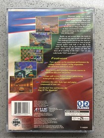 HIGH VELOCITY MOUNTAIN RACING CHALLENGE SEGA SATURN CIB W/ LONGBOX CASE & MANUAL