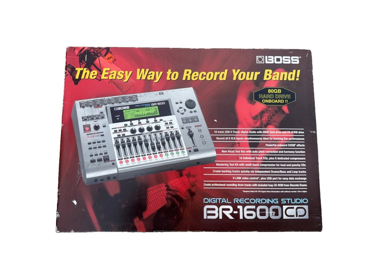 BOSS ボス　BR-1600 マルチトラックレコーダー BOSS BR-1600CD Digital Multi Track Recorder for sale online | eBay