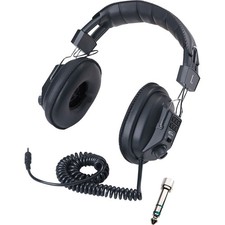 Califone 3068AV Switchable Stereo/Mono Wired Headphone Black 3068AVCT