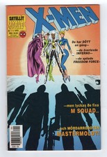 1989 MARVEL UNCANNY X-MEN #244 ö 1ST JUBILEE & M-SQUAD RARE KEY GRAIL SWEDEN