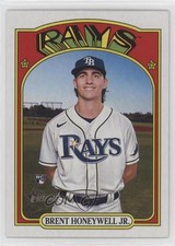 2021 Topps Heritage High Number Brent Honeywell Jr #523 0rv8