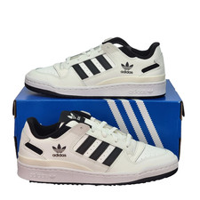 Adidas Forum Low CL Men's Athletic Shoes White Black Casual Sneakers Size 9