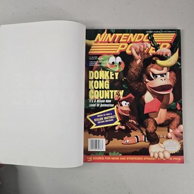 Nintendo Power Vol. 66 - November 1994 Donkey Kong Cover w/ Demon's Crest Poster