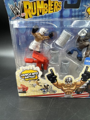 WWE Mattel Rey Mysterio VS R-Truth Rumblers Wrestling Figure Walmart Exclusive - Picture 7 of 8
