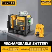 DeWalt DW089LG 12V Green Line 3 x 360 Laser Level Laser  Battery  Charger