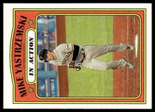 2021 Topps Heritage Mike Yastrzemski San Francisco Giants #136