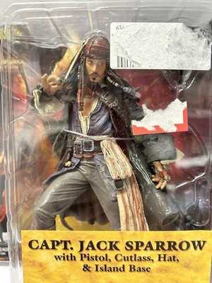 NECA Pirates of The Caribbean Series 1 Captain Jack Sparrow Action