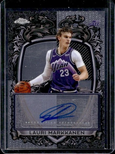 2025 Topps Chrome Lauri Markkanen Signature Style (RAW)