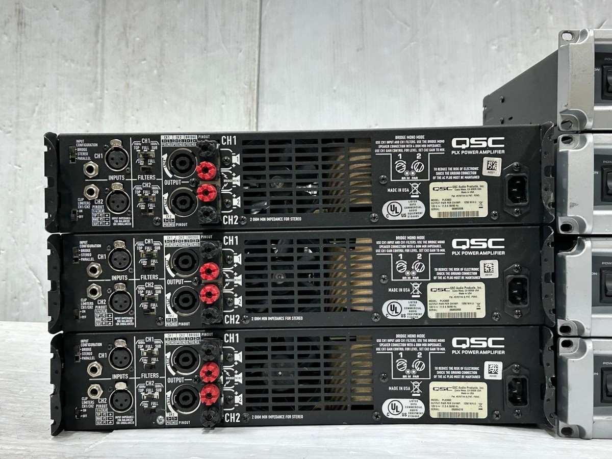 QSC PLX3602 3600W Power Amp #148-154 (One) THS | eBay