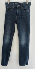 Old Navy Kid Boy Cotton Built-In Flex Adjustable Waist Denim Skinny Jeans Blue 8