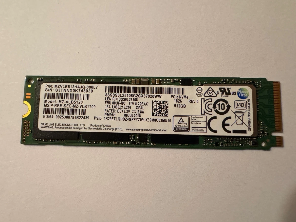 Samsung 512GB M.2 Solid State Drives for sale | eBay