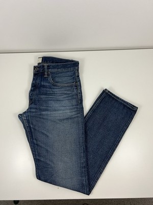 Simon Miller M001 Narrow Park View Japanese Selvedge Denim Jeans Mens Size 33x34