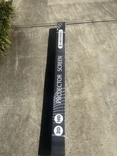 Zero Edge Z-100 3D Ready Projector Screen Diamond Cut I-Motorized