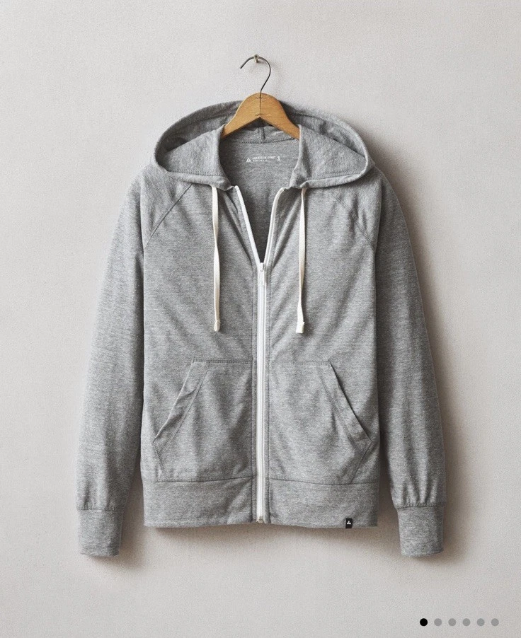 American Giant Women’s Lightweight Gray Full Zip Hoodie Size Large NWOT
Opens in a new window or tab