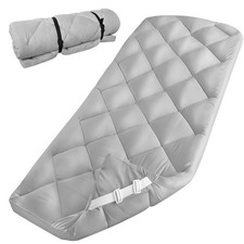 Cot Mattress Pad Improved Thickness Quilted Cot Pads for Camping, Sleeping ...