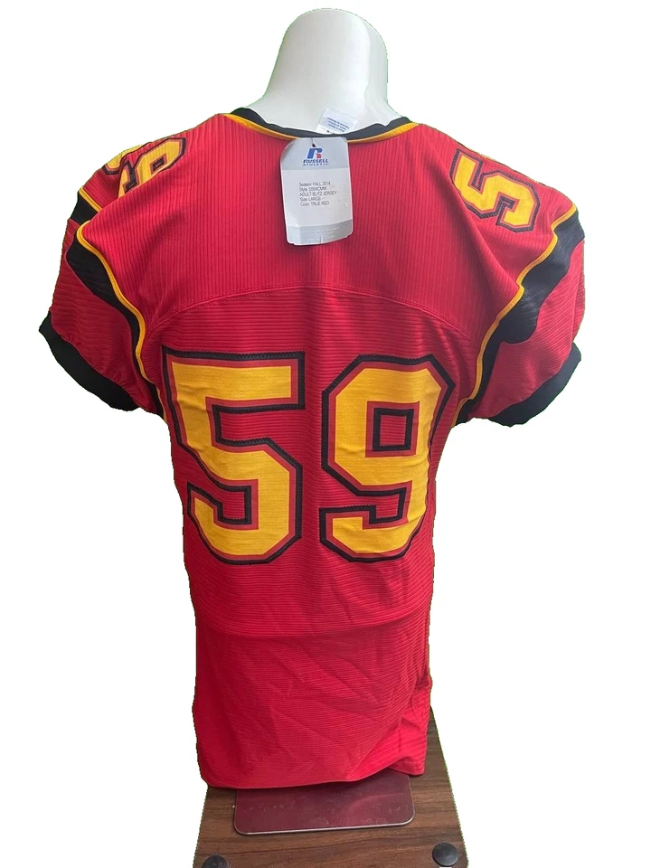 Camiseta Russell Athletic Centennial 59 Otoño 2014 Roja Adulto Blitz Talla: L - JS2 Foto 2 de 3