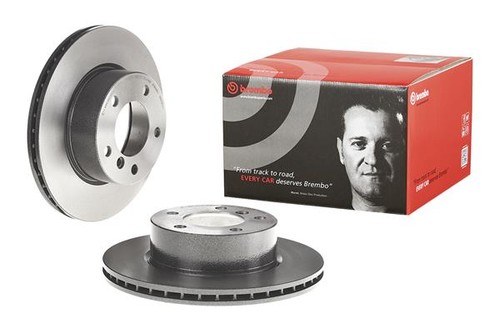 2x BRAKE DISC 09.9750.11 FOR BMW N47D20C/A M47D20 N46B20B N43B20A 2.0L N43B16 - Picture 3 of 9