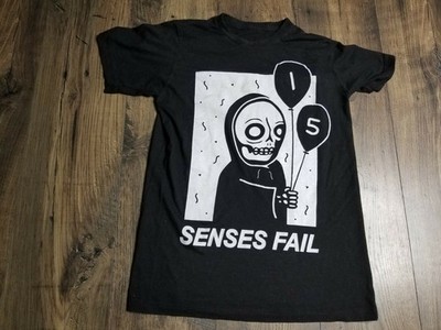 VTG SENSES FAIL Quince Anos Concert Tour Short Sleeve T Shirt All Size AQ58