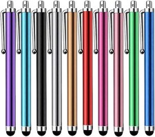 Stylus Pen 10 Pack Universal Capacitive Touch Screen Pens for 10Color