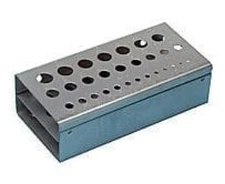 A to Z Letters Drill Bit INDEX 26 Pieces Metal Stand Hold Made In USA Huot 11850