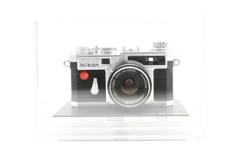 ¡Raro! [SIN USAR] MegaHouseSharan NIKON SP Modelo Mini Cámara Clásica de JAPÓN Foto 3 de 4