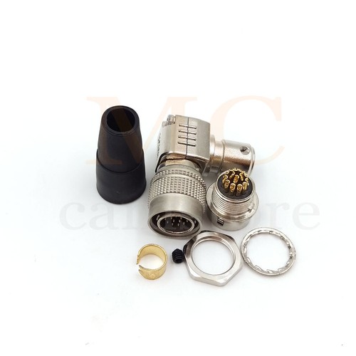 Hirose 16-pin,HR10A-10P-16P(73)HR10A-10R-16S power connector plug and socket - Picture 4 of 7