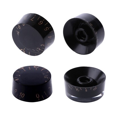 4x Electric Guitar Knobs Speed Volume Control Knobs For Les Paul SG style Guitar