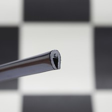 GLOSS BLACK Scooter Moped Vespa Lambretta Aprilla Trim