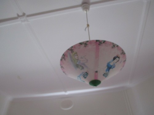Disney Princess Uplighter Light Shade Round Childrens Bedroom Light Fitting - Foto 3 di 6