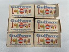 6 Vintage 1lb 16oz Packages Gulfwax Household Paraffin Wax Lot 21 4oz Cakes 84oz