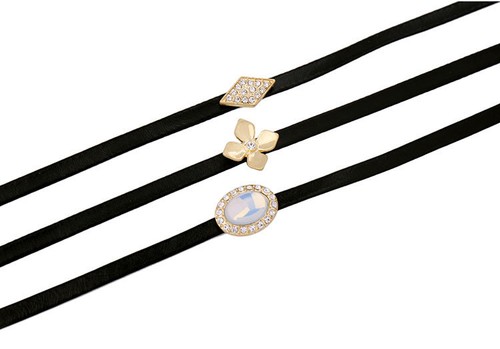Fashion Rhinestone Necklace Choker - Picture 2 of 5