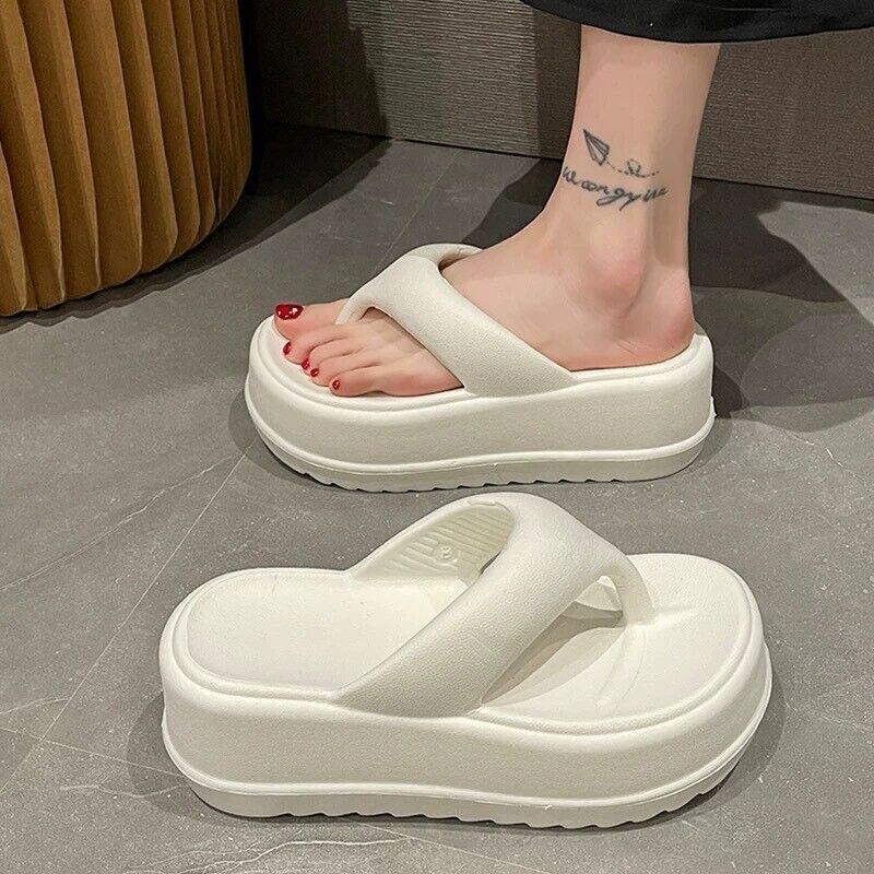 PANTOFOLA D’ORO Sandali donna spiaggia ciabatte antiscivolo impermeabili con zeppa tacco suola spessa