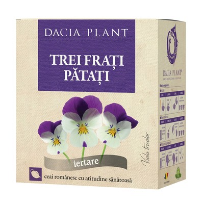Ceai trei frati patati 50g dacia plant (6421930401431)